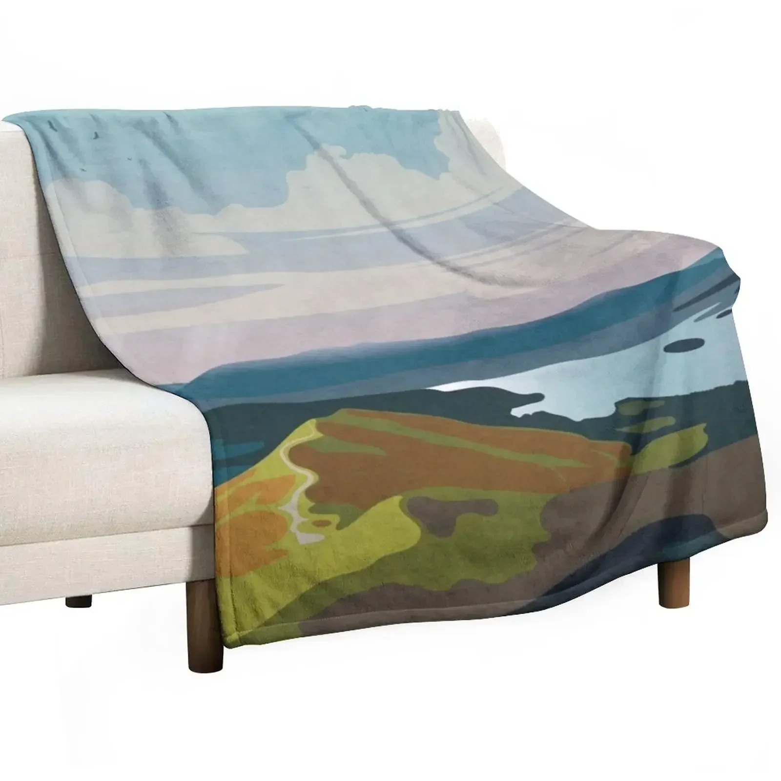 

Lake District Throw Blanket Hairy Thins manga Luxury St Blankets