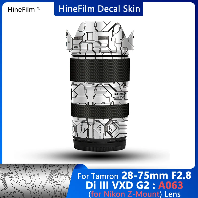 Tamron 28-75 F2.8 G2 Per Nikon Z Mount Lens Sticker 28 75 G2 Decalcomanie Skin Tamron 28-75Mm F2.8 Di Iii Vxd G2 Copriobiettivo Avvolgente 2875