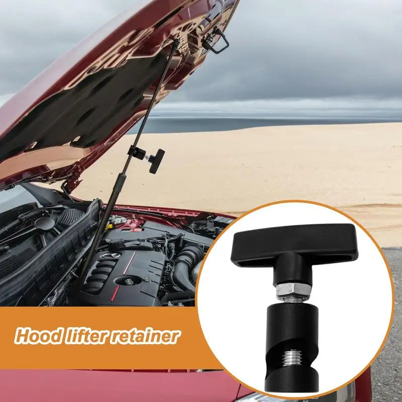 

Hood Strut Fixing Clamps Universal Hood Stopper Heavy Duty Thick Metal Clamp Strut Shock Holder Lift Support Accessories