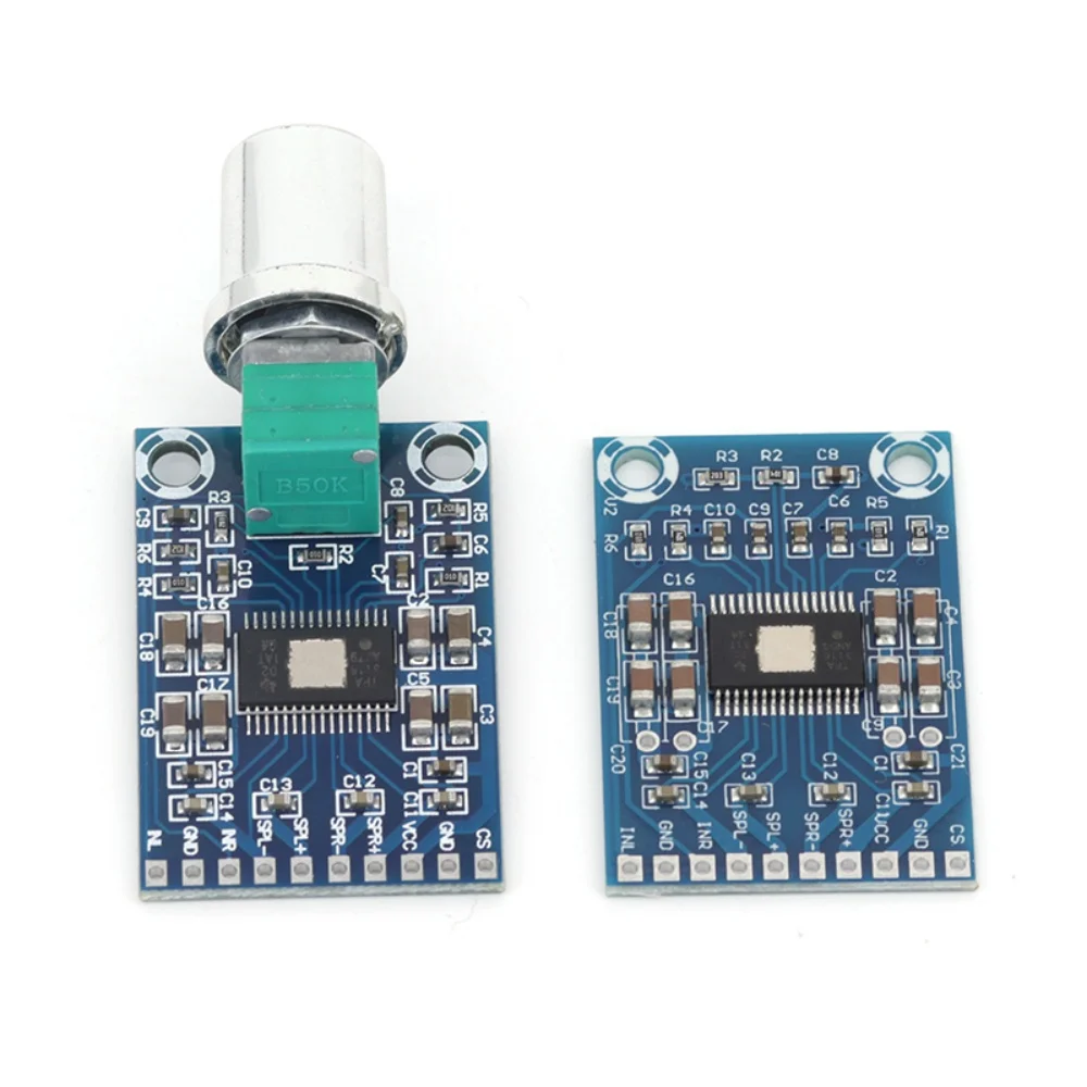 XH-M562 DC 12V-24V 2x50W Dual Channel Mini Digital Amplifier D Class 50W + 50W TPA3116D2 Amplifier 50W Power Board