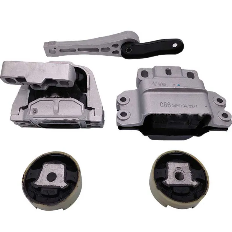 Engine Transmission Motor Mount Kit 1K0199262BE FIt For VW Jetta Golf Passat