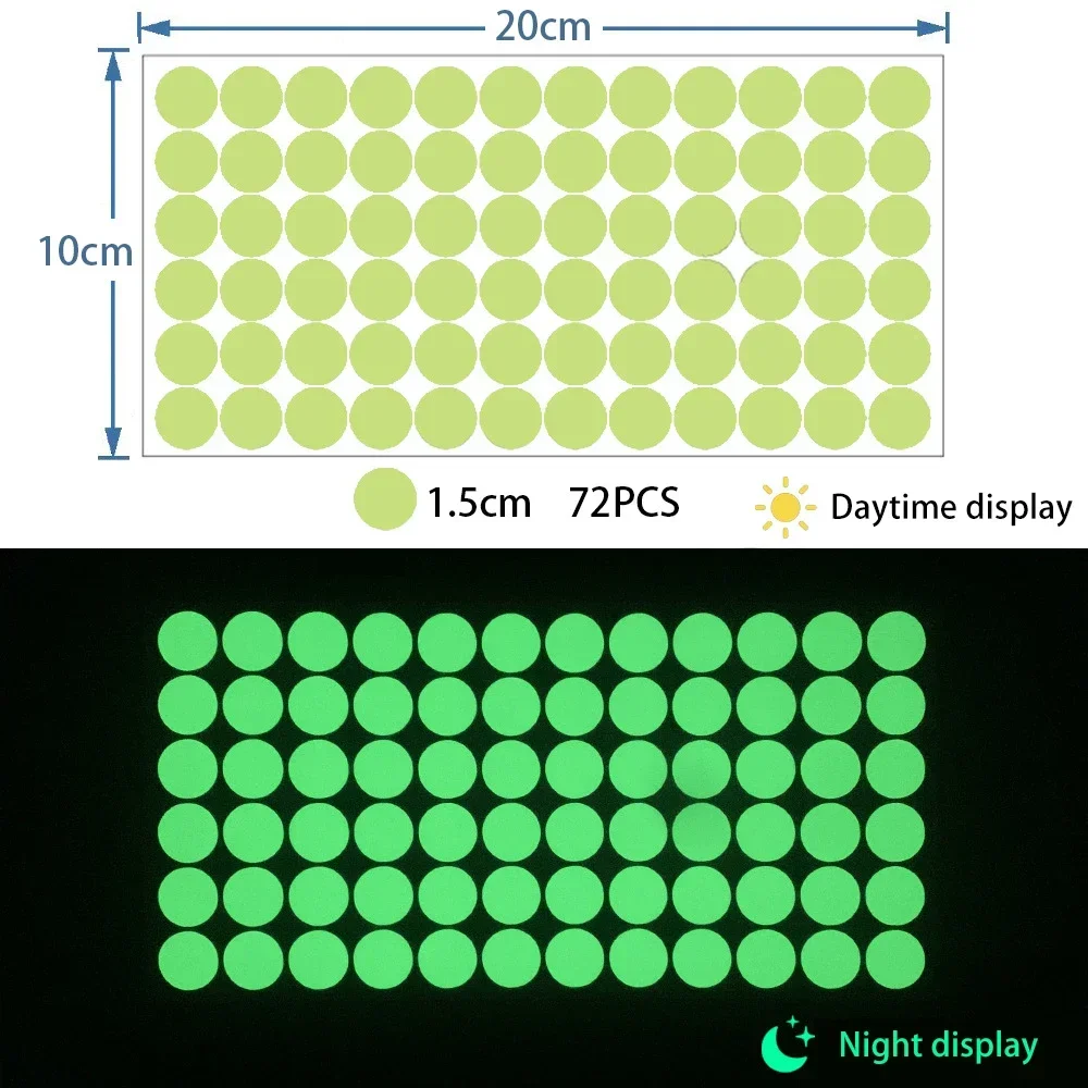 72pcs dots