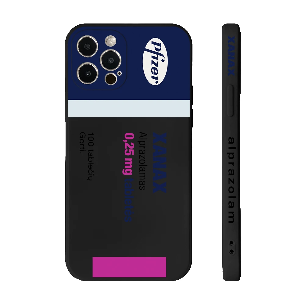 XANAX Box Soft TPU Phone Case Cover