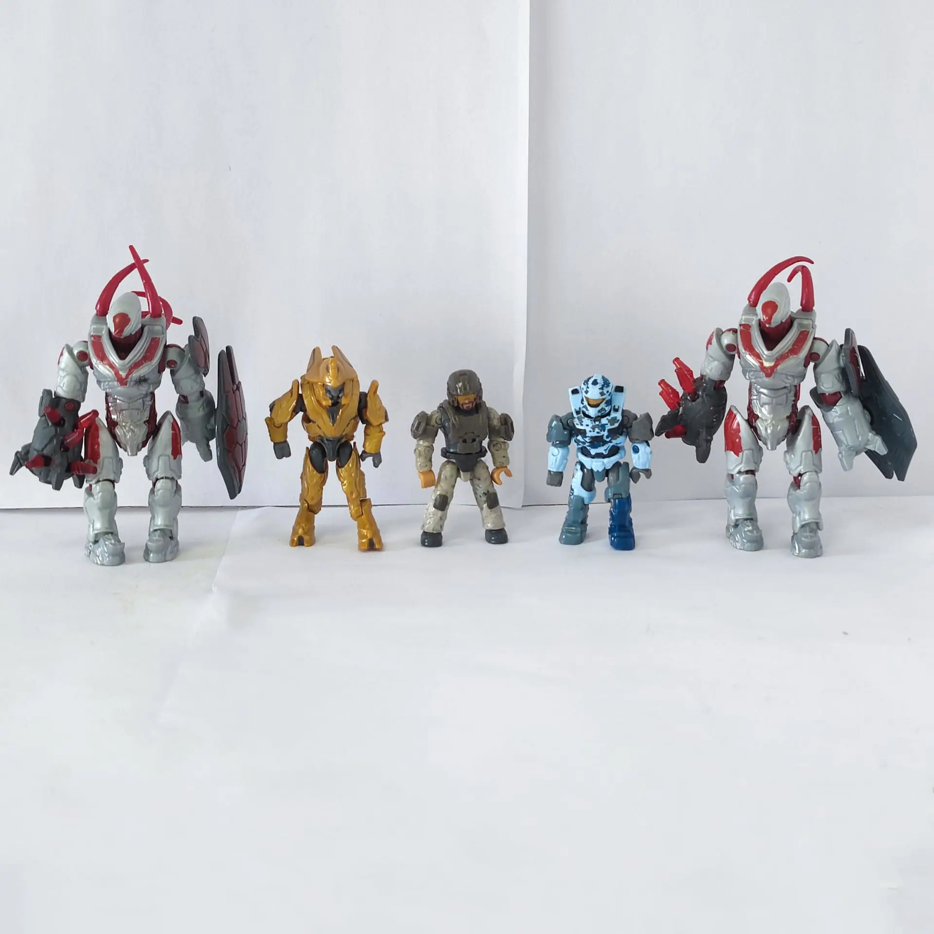 Action Figure Mega Construx Halo Warlord Elite #5 – NUOVO – Spartan UNSC Scorpion Clash