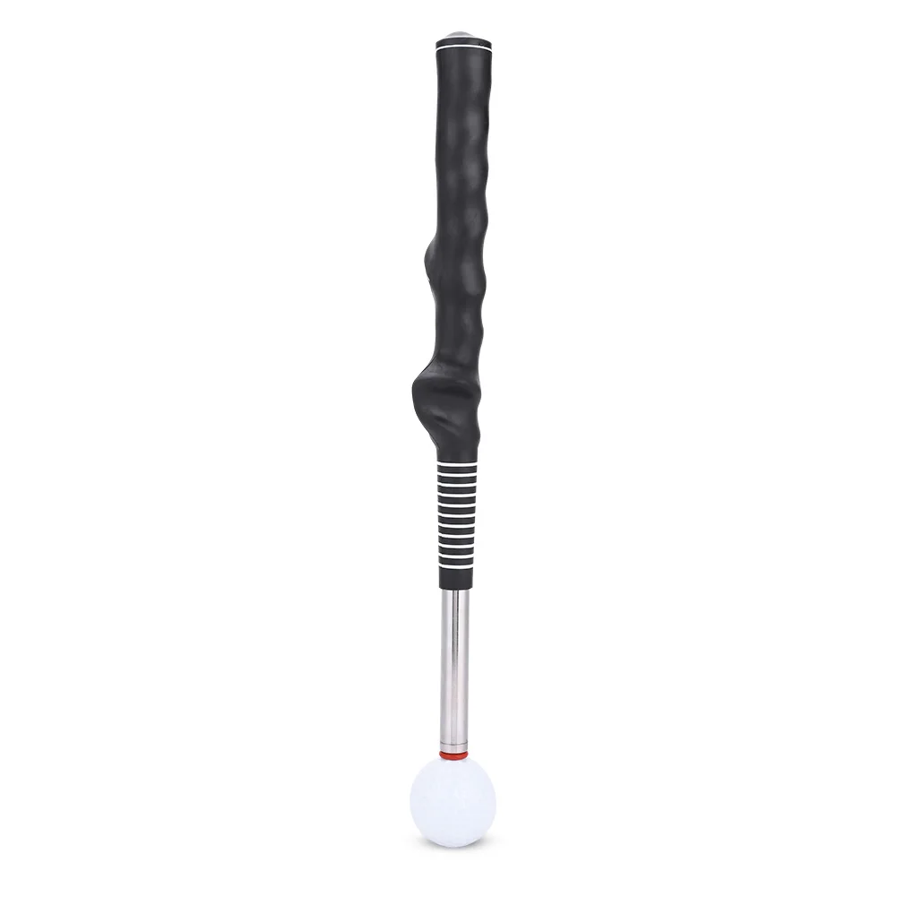 Click Sound Telescopic Warm Up Golf Swing Trainer Correcting Gesturer Training Aid For Tempo Grip Strength Practice for Beginner