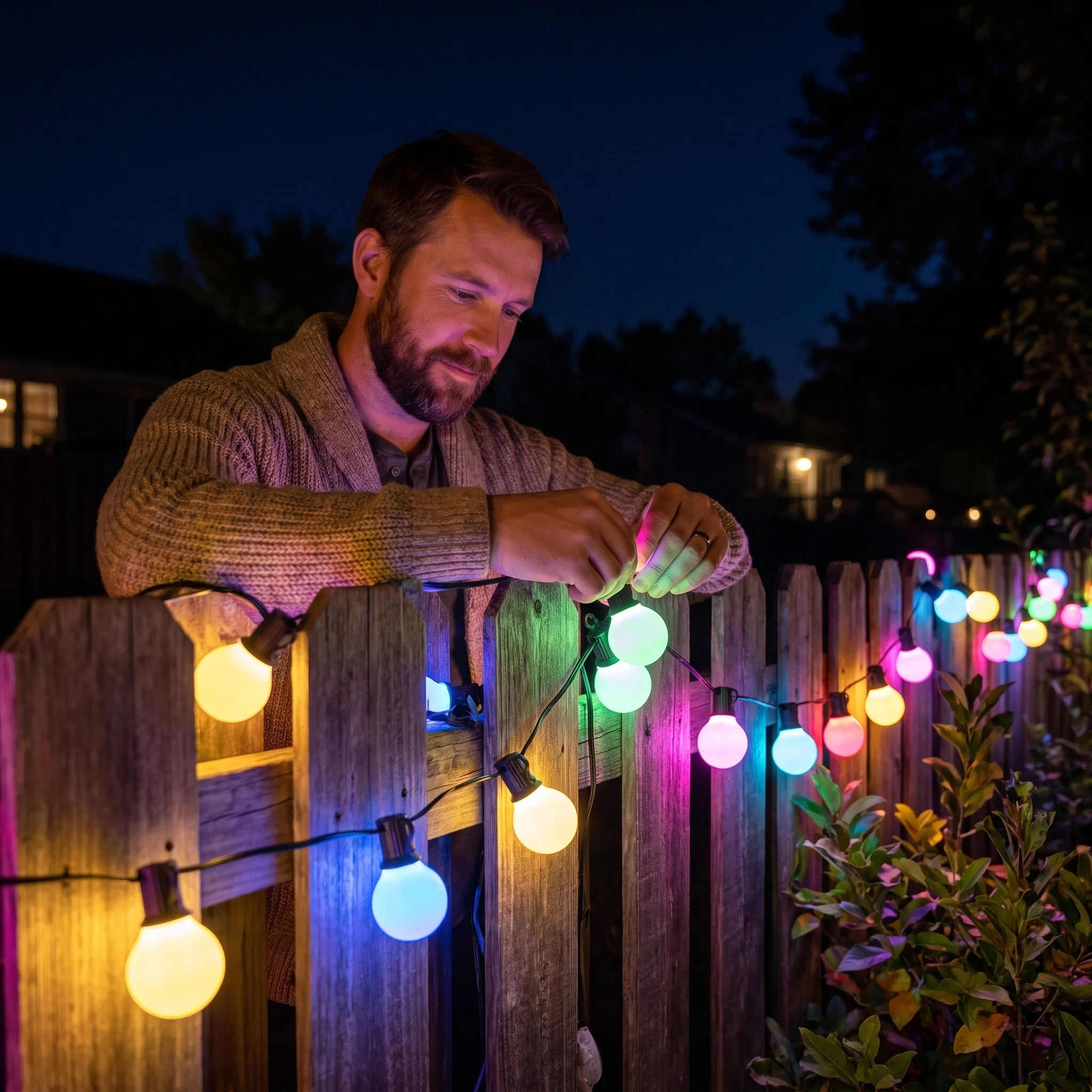 G40 LED Smart String Lights - Wireless USB-Powered Decorative Fairy Garland