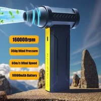 160000 RPM Electric Air Blower Turbo Jet Fan Brushless Motor High-Speed Turbo Violent Fan USB Rechargeable Powerful Dust Blower 1