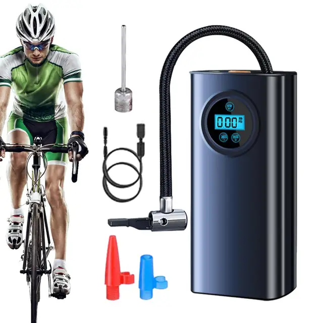 Compressore Aria Portatile 150PSI - Gonfia Bici, Auto E Palloni In 1 Minuto