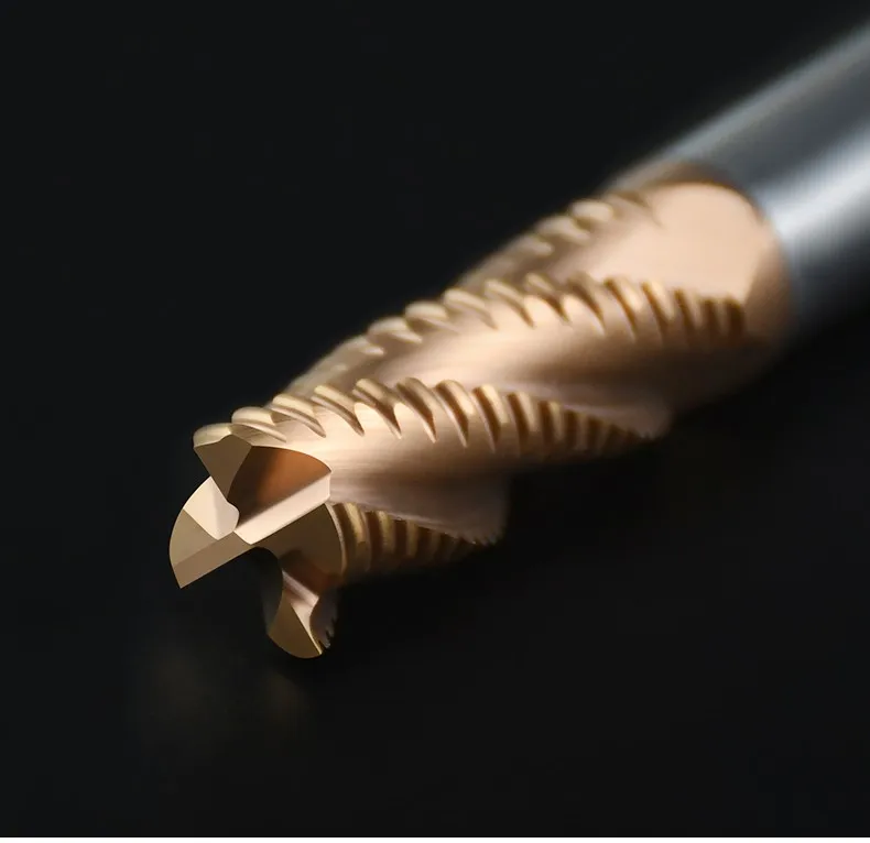 Fräsen Cutter Legierung Beschichtung Wolfram Stahl Werkzeug Cnc Bearbeitungs 4 Klinge Schaftfräser FLASH-SHAZAM HRC55 Fräsen Cutter Für Metall – Detail 7