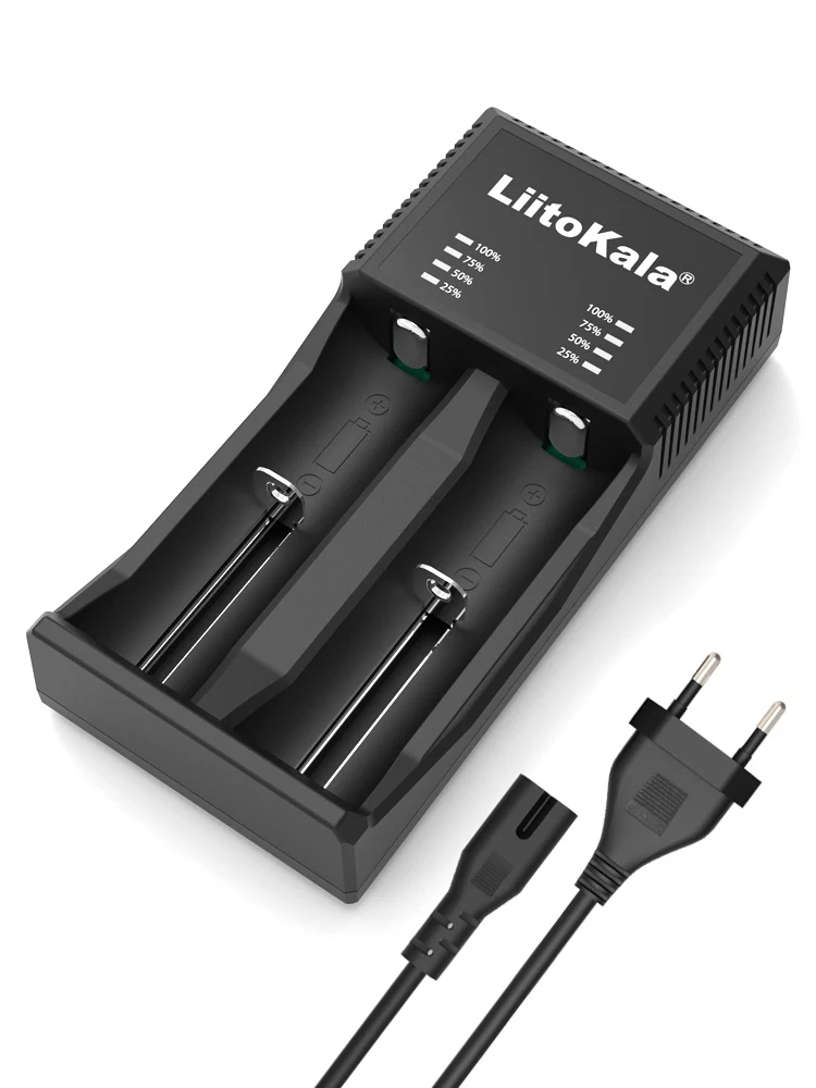 LiitoKala Lii-PL2 범용 배터리 충전기, PCB로 21700 충전 가능, 21700 26650 18650 AA AAA 배터리용