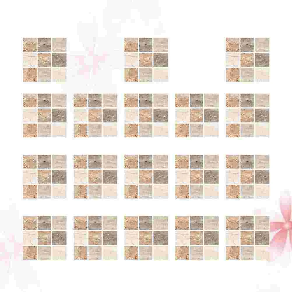 

Ultnice Peel Stick Backsplash Tiles for Kitchen - 18Pcs Self Adhesive 3D Wall Stickers