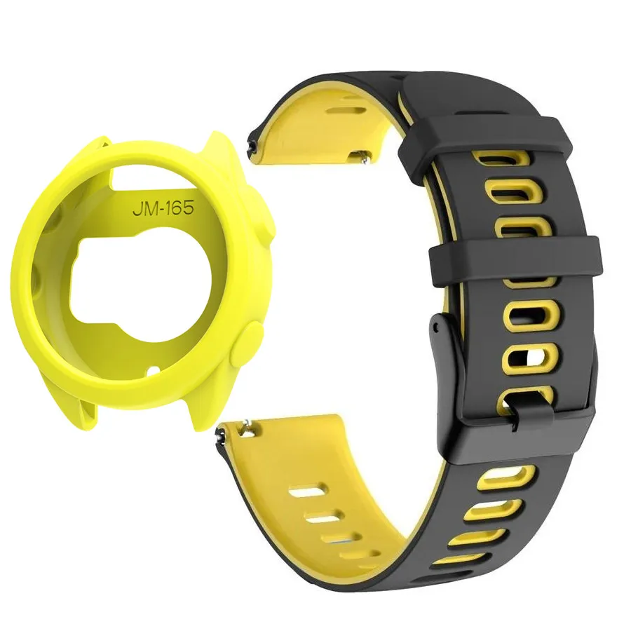 Silicone Sports Watch Band and Protective Cover Shell