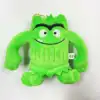 Wholesale 24pcs/lot 10cm Cute Color Monster Plush Toys Keyring Stuffed Dolls Pendants Key Chain for Children Gifts 5