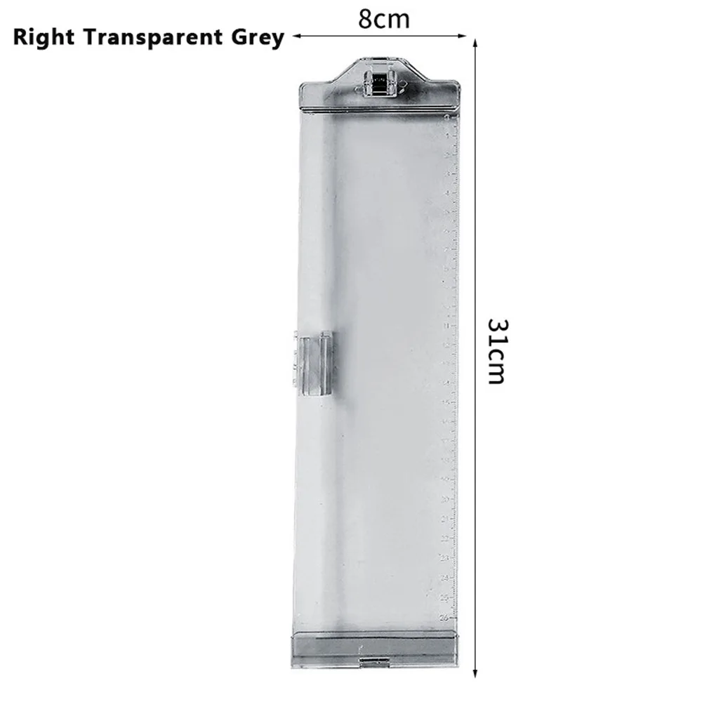 לוח תזכורות מסך שקוף רב תכליתי עם קליפס לוח צד יציב למחשב תצוגת הודעות