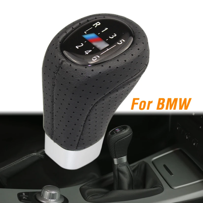 Car Gear Shifter Knob M Sport Manual Shift Knob Level Stick 5 6 Speed For Bmw E36 E39 E46 E53