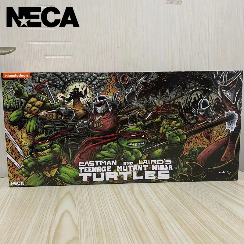 

Подлинная Neca 54329, Черепаха ниндзя, набор экшн-фигурок на 4 человека, Коллекционная модель, игрушка