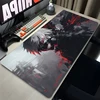 Mouse Pad Office PC Gaming Accessories Keyboard Rug Laptop Kaneki Ken Black And White Mousepad Japan Anime Tokyo Ghoul Desk Mat 3