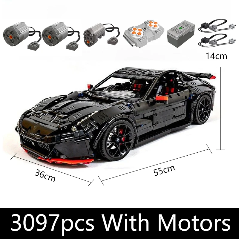 3097pcs with motors