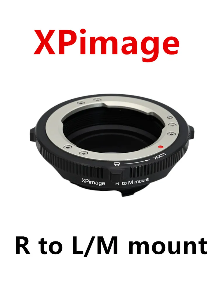 Adattatore Di Bloccaggio Xpiamge Per Obiettivo Leica R A Fotocamera Leica M, L/R-L/M M11 M10 240 M9P. Techart La-Ea9 Arri Mini Lf M Mount. Rosso M