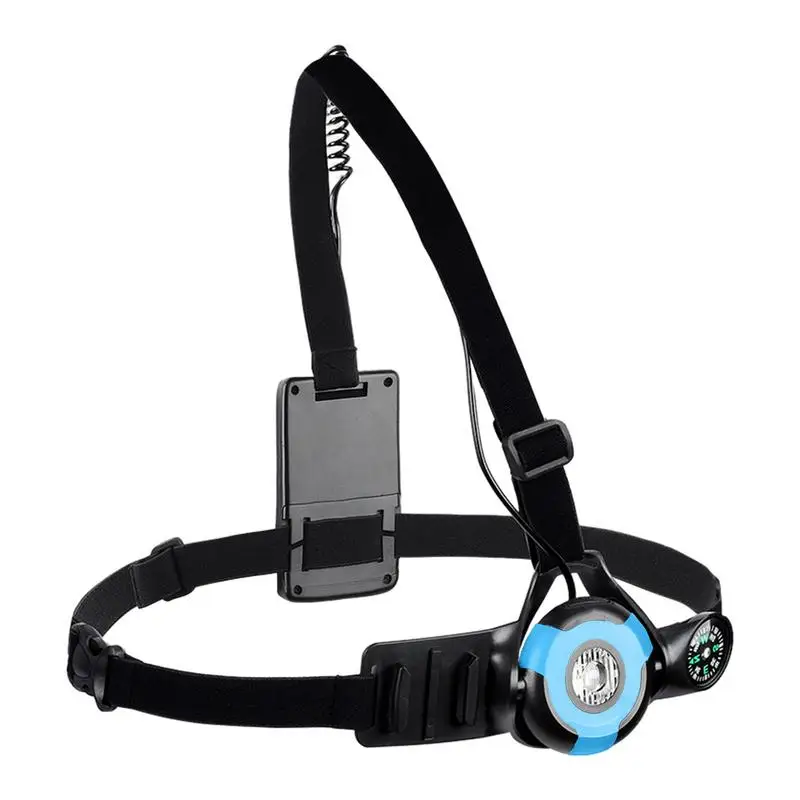

USB Rechargeable Jogging Light Running Lights With Ergonomic Design Built-in Compass Security Lights For Running Cycling Camping