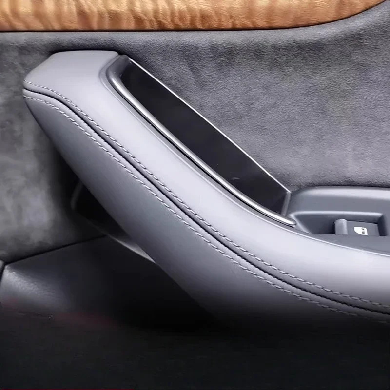 아우디 신형 Q7/Q8 도어 수납함 손잡이 수납함 개조 인테리어 액세서리 장식 인테리어 액세서리