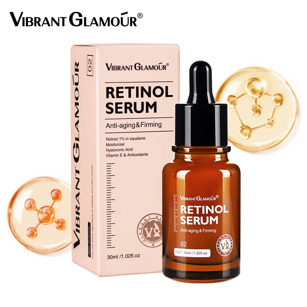 VIBRANTGLAMOUR 10PCS Retinol Face Serum Moisturizing  Essence 2