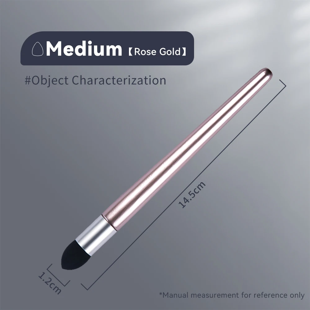 1Pc Rose gold medium