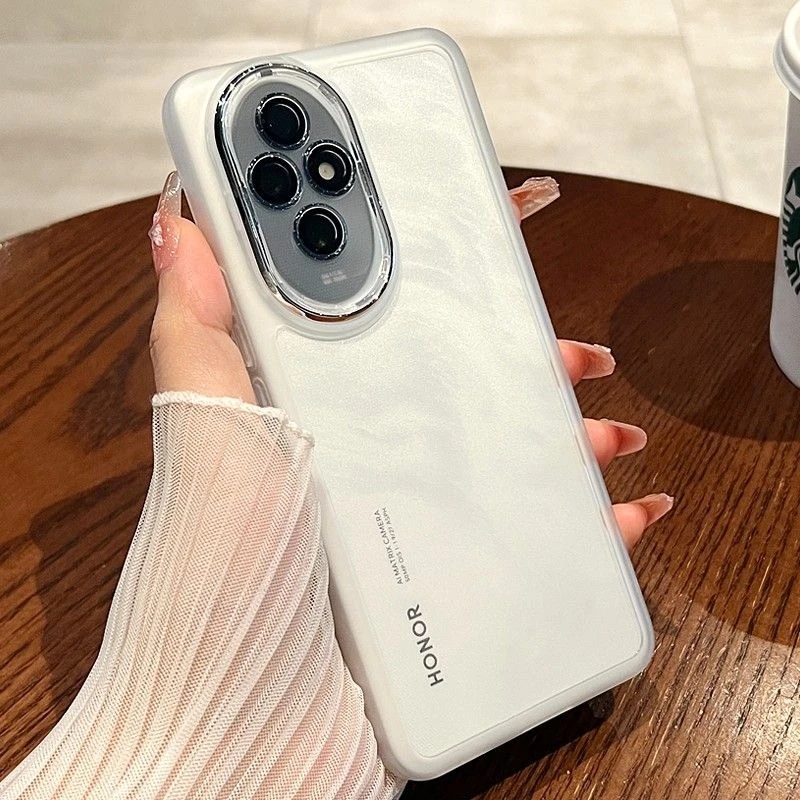 Transparent TPU Silicone Protective Case with Camera Bumper