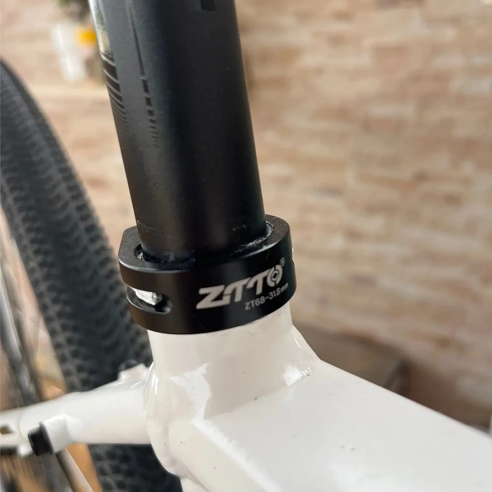 ZTTO 자전거 시트 포스트 클램프 31.8/34.9mm 시트 튜브 클램프 MTB 도로 자전거 시트 튜브 클립 알루미늄 합금 자전거 안장 시트 클램프