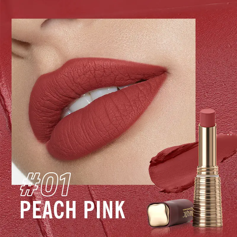 IMAGIC Lipstick Matte Long Lasting  No-stick Lipstick Waterproof Makeup Lip Stick Smudge-free Classic Highly Pigmented Lip Tint - Image 7