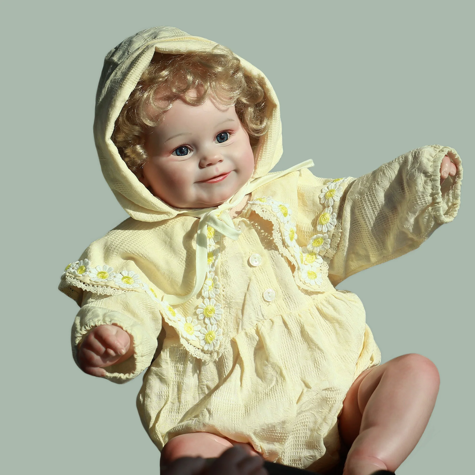 

Lovely Maddie 60 cm Finished Reborn Doll Baby Realistic Doll Handmade Lifelike Gifts for Child Реборн muñecas reales para niñas