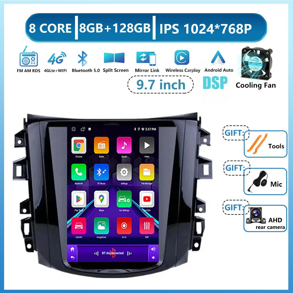 أندرويد 16 السيارات لنيسان نافارا تيرا NP300 2018...