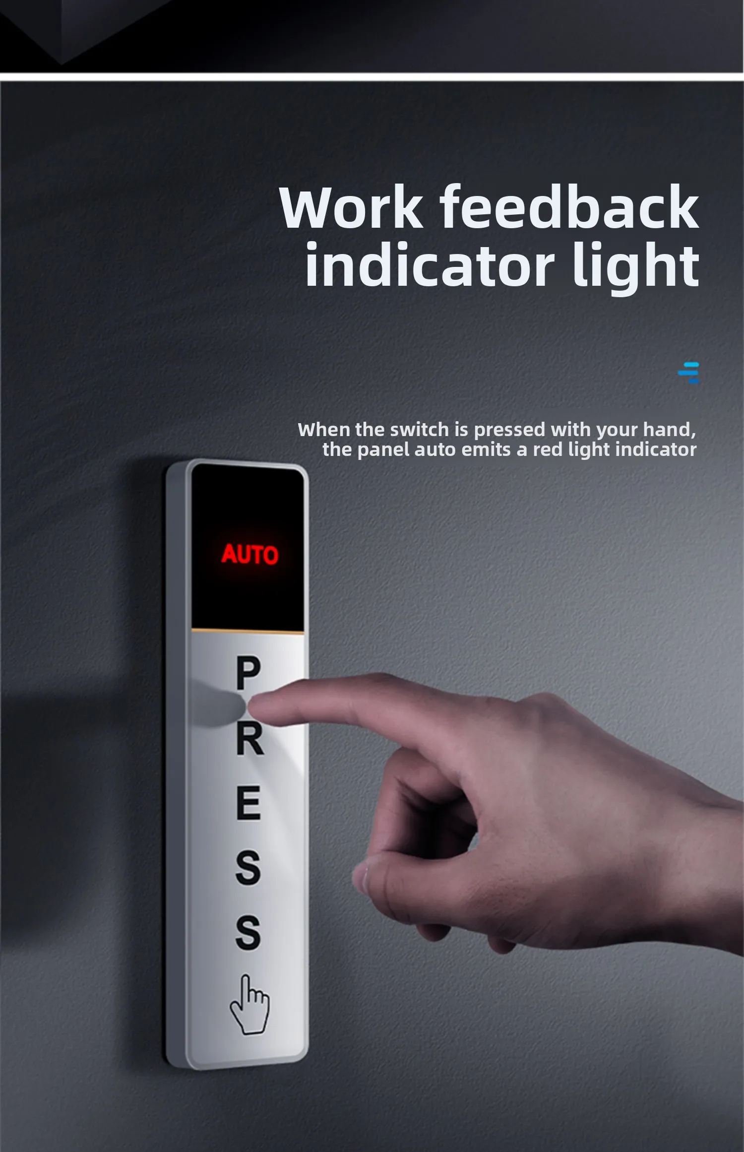 automatic door wireless hand-press switch wireless door opener remote control bu