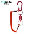With wire rope