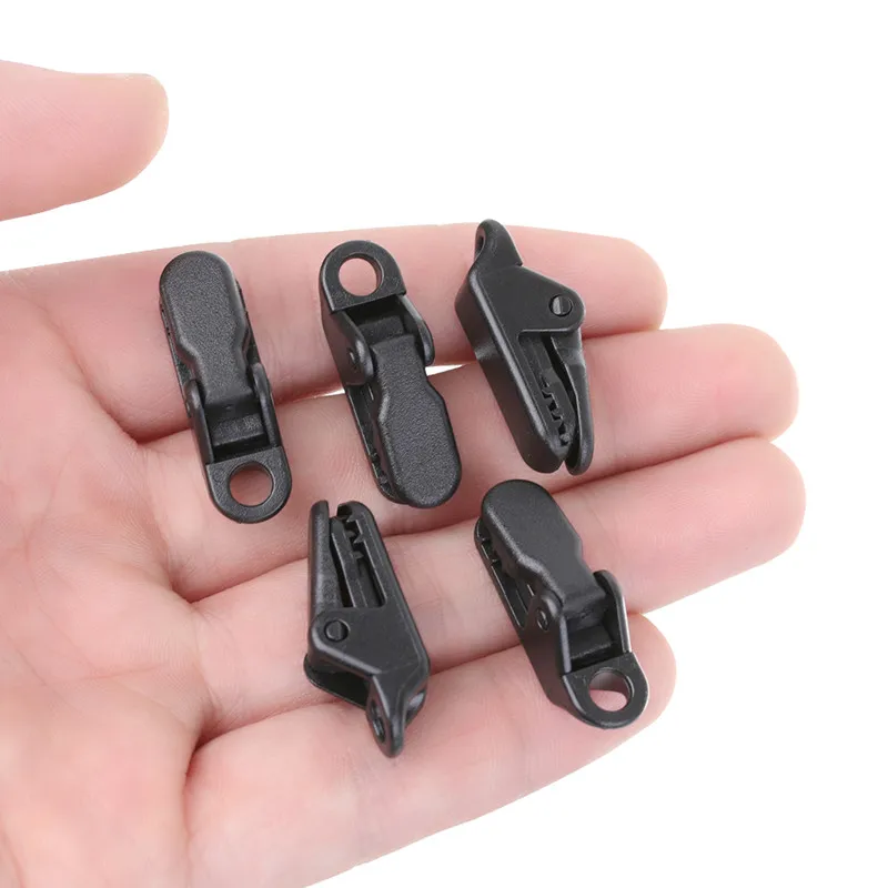 Description Picture 6 of item10pcs Hook Plastic Windproof Clamp Set Survival Grommet Tent Clips Buckle Awning Tarp Fixed Outdoor Camping Tent Accessories