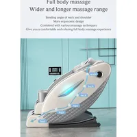 Fauteuil de massage relaxant 4D corps entier 2026 2025 Zéro Gravité SL-Track Shiatsu avec haut-parleur Bluetooth et contrôle IA 5
