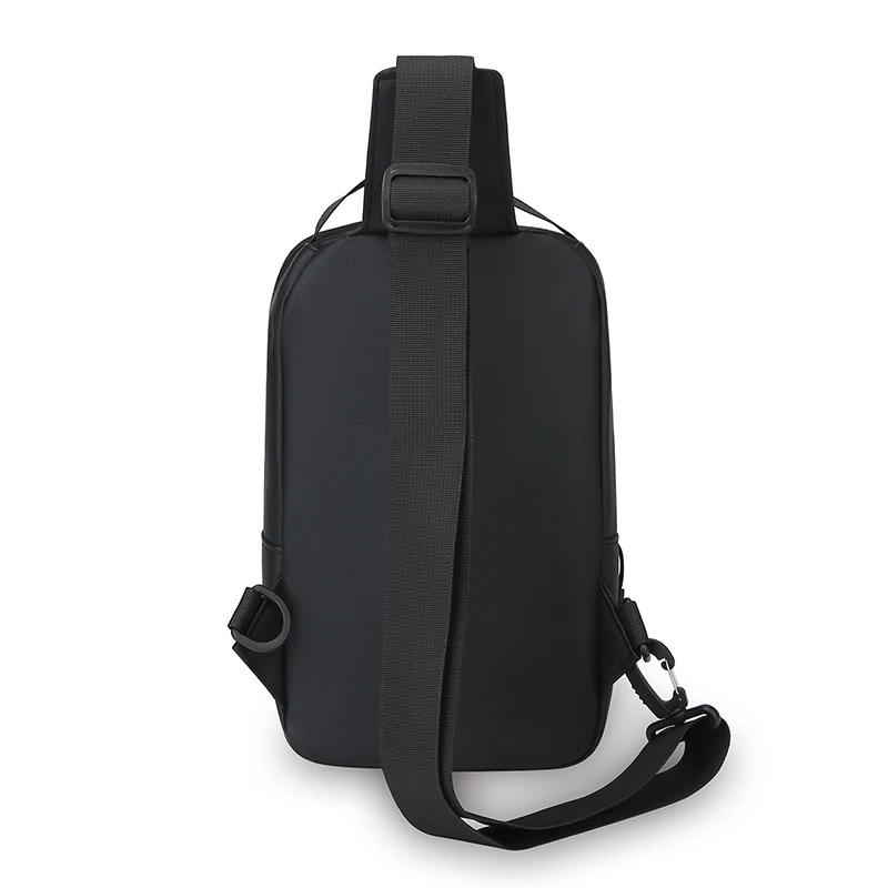 1 durable and wear-resistant chest bag - portable, crossbody bag, suitable for outdoor hiking, cycling, and trekking - adjustabl