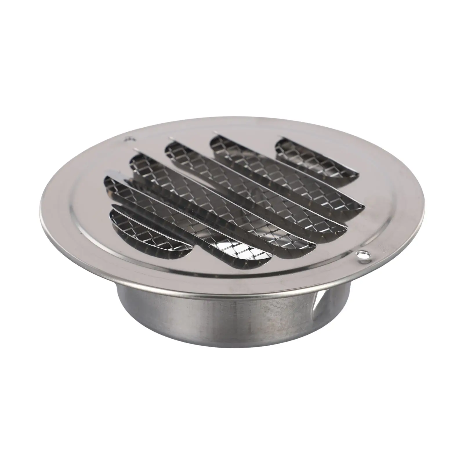 70-300mm Round Stainless Steel Vent Grille Exterior Wall Duct Ventilation Tool Exhaust Grille Cover Cooling Heating Vents Cap