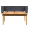 Desk Divider Modern Stand Up Desk Store ReFocus Raw Clamp-On Acoustic Desk Divider Mounted Privacy Panel Sound Blocking Desk 2