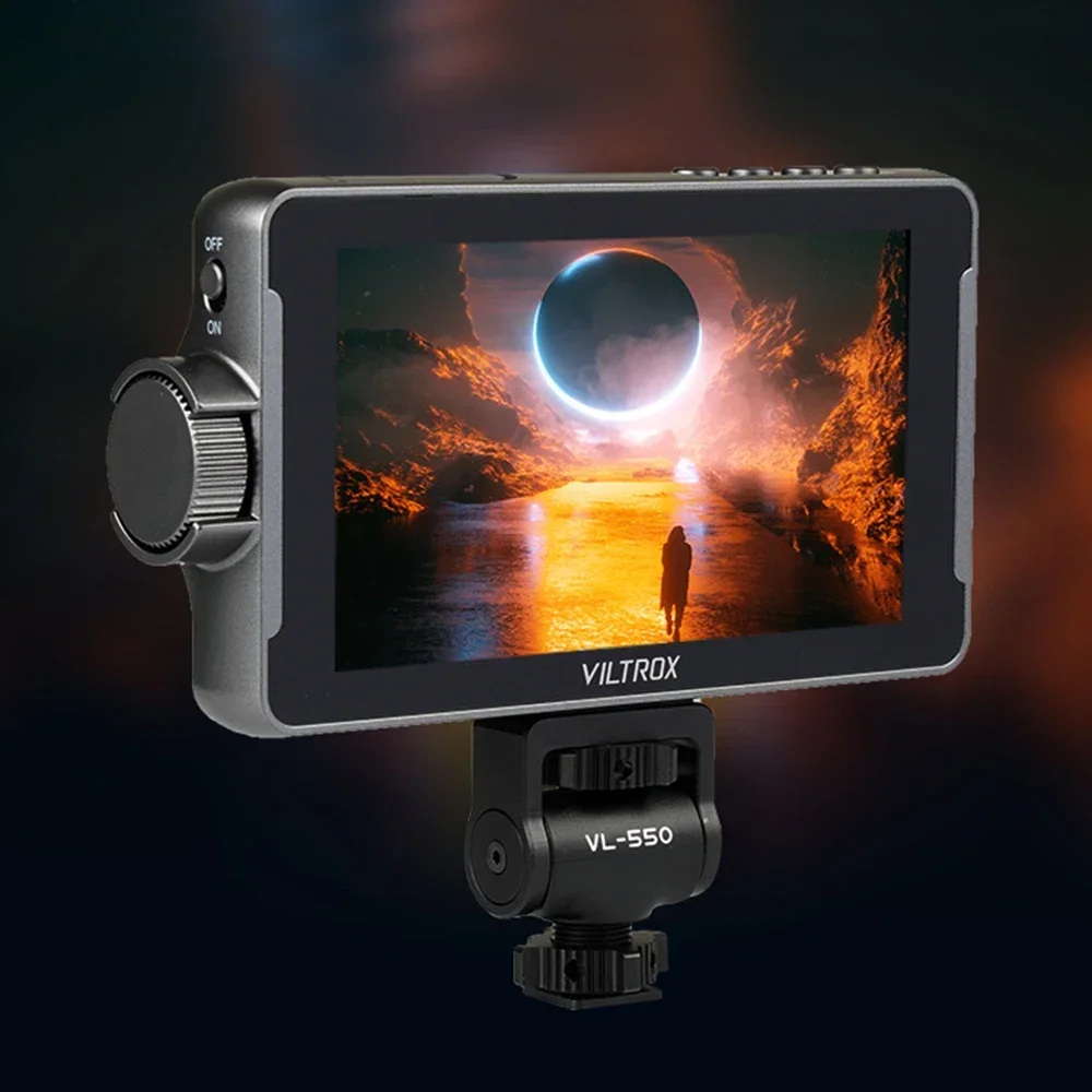 VILTROX DC 550 5.5 インチモニター 1920x1080 4K タッチスクリーン