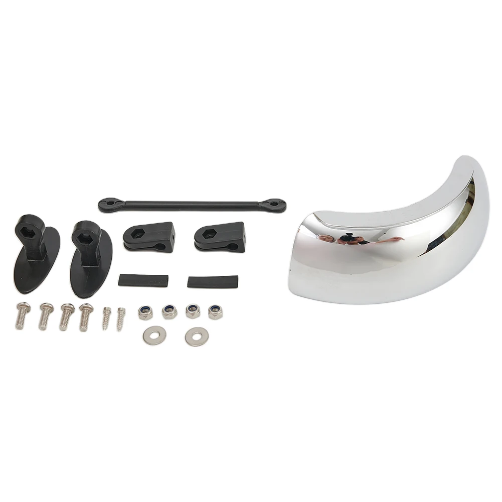 

Motorcycle Windscreen 180° Degree Blind Spot Mirror Wide Angle Universal Rear View Mirror HD Convex Mirror Accessories