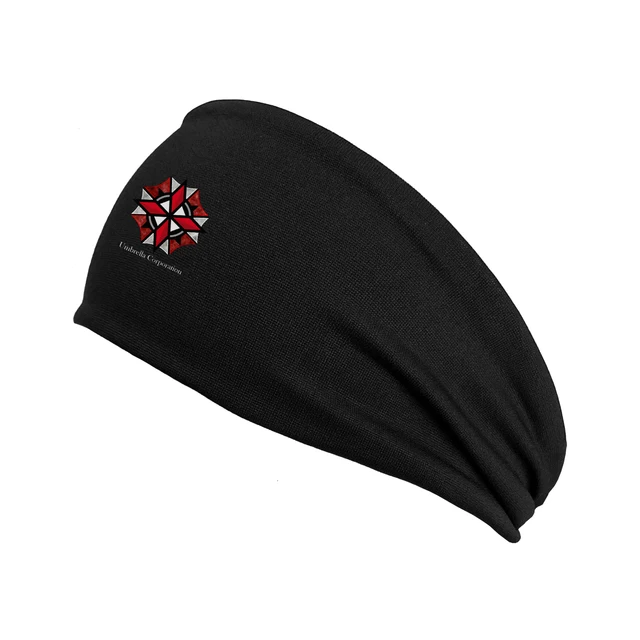 Umbrella Corporation Nonslip Elastic Folds Yoga Hairband Fashion Wide Sports Headband Running Accessories Stretch Hair Band RE29