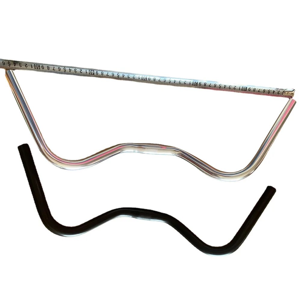 Aluminum Handlebar 550mm X 25.4 Road Bike Handlebar Bicycle Parts,M One Piece Handle Outdoor Accessories