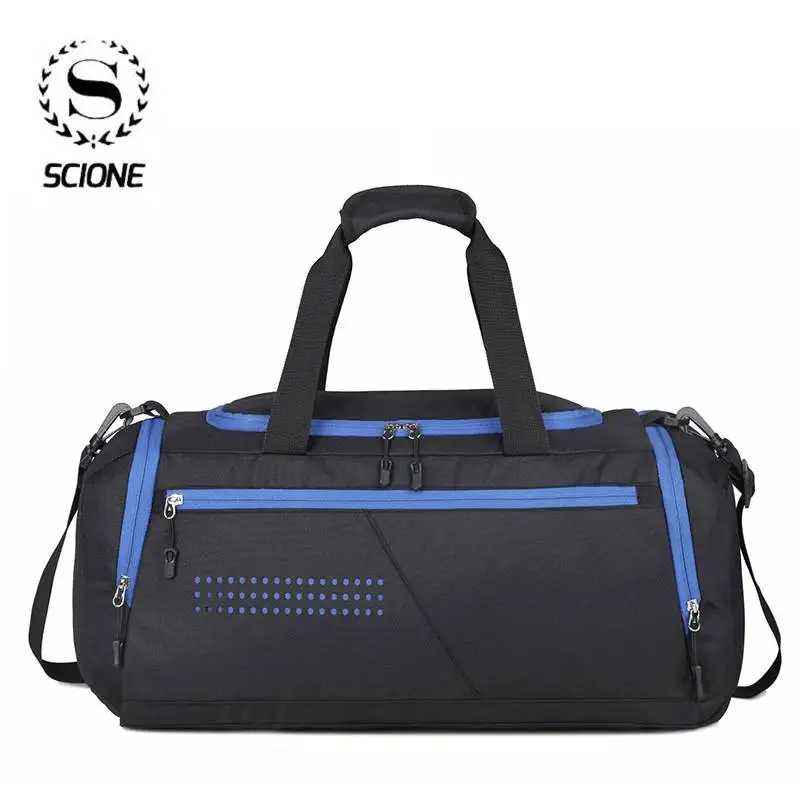

Large Capacity Travel Fitness Bag Men Women Outdoor Luggage Storage Business Trip Boarding Weekend Crossbody Duffle Bags Y196A