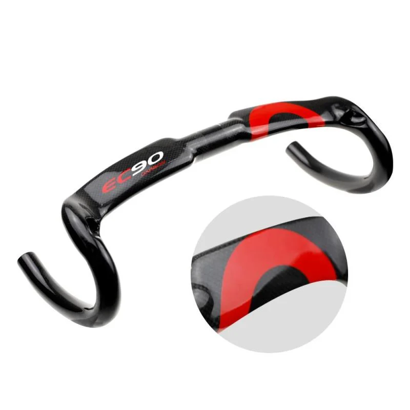 

EC90 Full Carbon Fiber Road Bicycle Handlebar Bike 31.8mm Cycling Racing Drop Bar Ultralight Bicycle Handle Bar 400/420/440mm