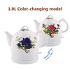 1.5L Electric Ceramic Kettle Water Boiler Water Heating Device Teapot Porcelain Kettle Automatic Power Off 220V Anti-dry burning 5
