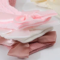 1pair Summer Children Short Socks Breathable Mesh Sweet Style Bowknot Girls Stocking Short Princess Socks for Kids Gifts 5