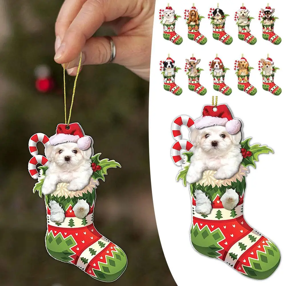 

1PC Christmas Tree Doll Pendant Christmas Decor Pendant Statuette Decorations For Home Xmas 2024 New Year L6Z4