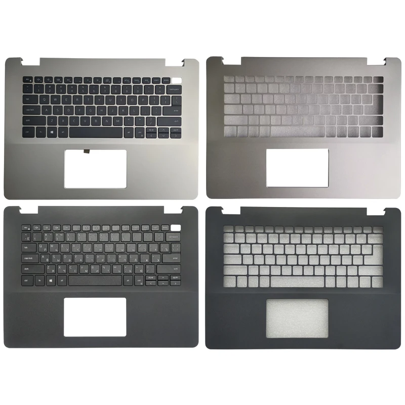 Teclado Portátil e Palmrest para Dell Vostro 3400 3401 3405 V3400 Russo Nós Latim Espanhol Brasil Case com Furo tipo c