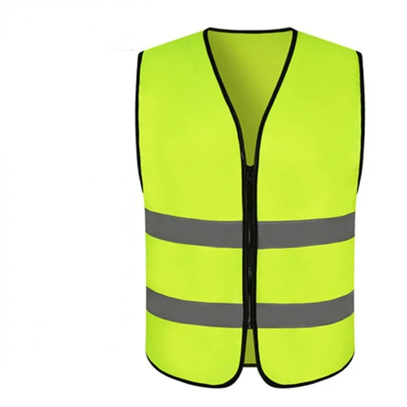 High Visibility Vest Reflective Vest Safety Vest Outdoor Night Riding Running Hi-Vis Safety Vest Reflective Jacket Security Waistcoat